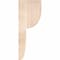 Ekena Millwork Crestline Rough Sawn Corbel, Douglas Fir, 6"W x 10"D x 26"H COR06X10X26CRE00RDF - alternate 3